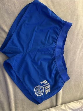 PINK Victoria's Secret Royal Blue Athletic Shorts